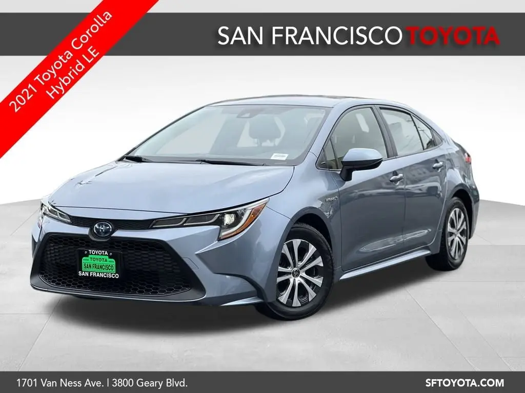 Gold Certified2021 Toyota Corolla Hybrid LE