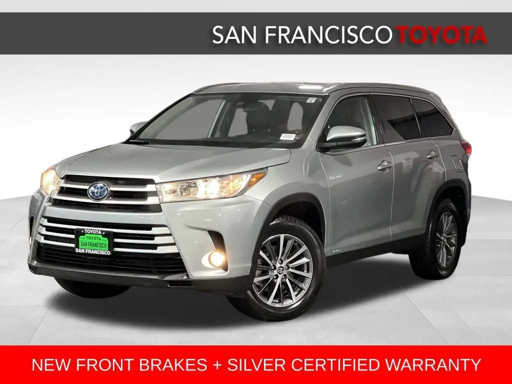 Silver Certified2019 Toyota Highlander Hybrid XLE