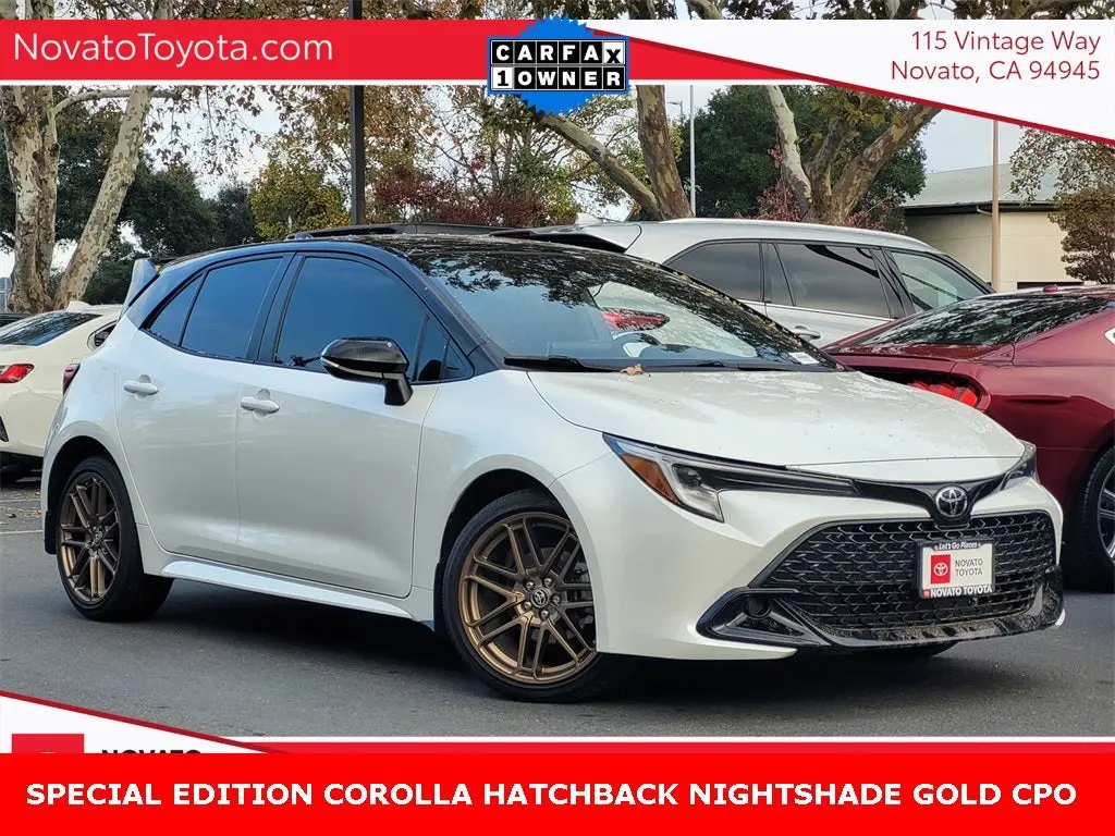 Gold Certified2025 Toyota Corolla Hatchback Nightshade