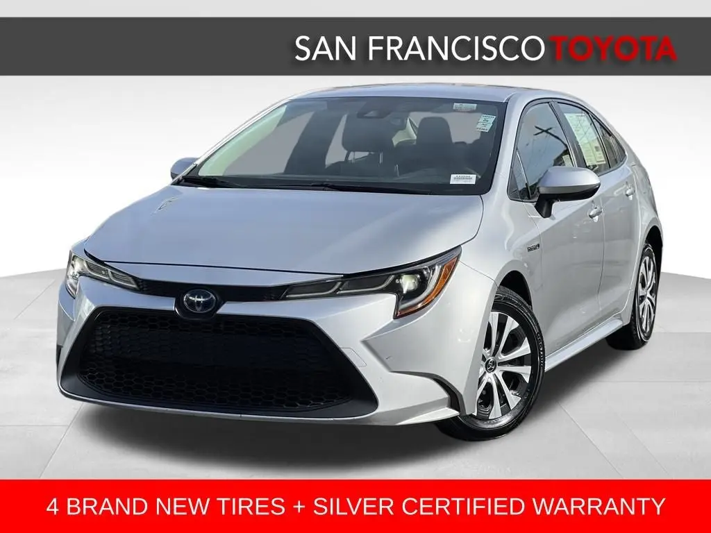 Silver Certified2021 Toyota Corolla Hybrid LE