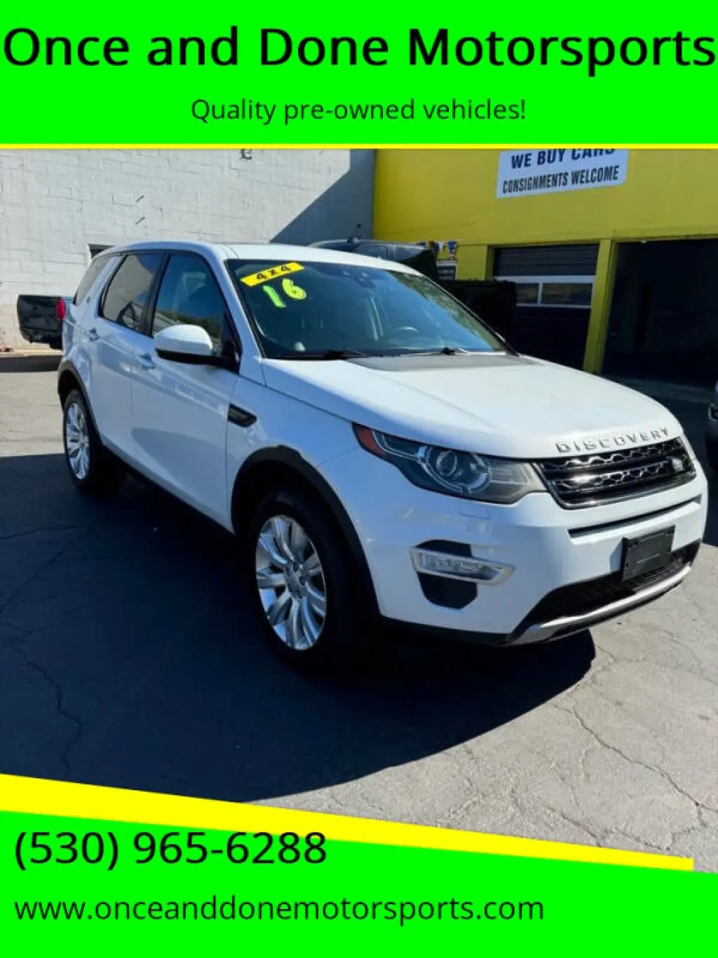 2016 Land Rover Discovery Sport HSE LUX