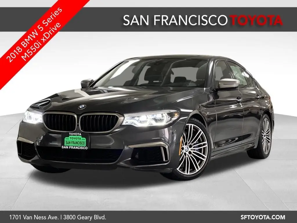 2018 BMW 5 Series M550i xDrive