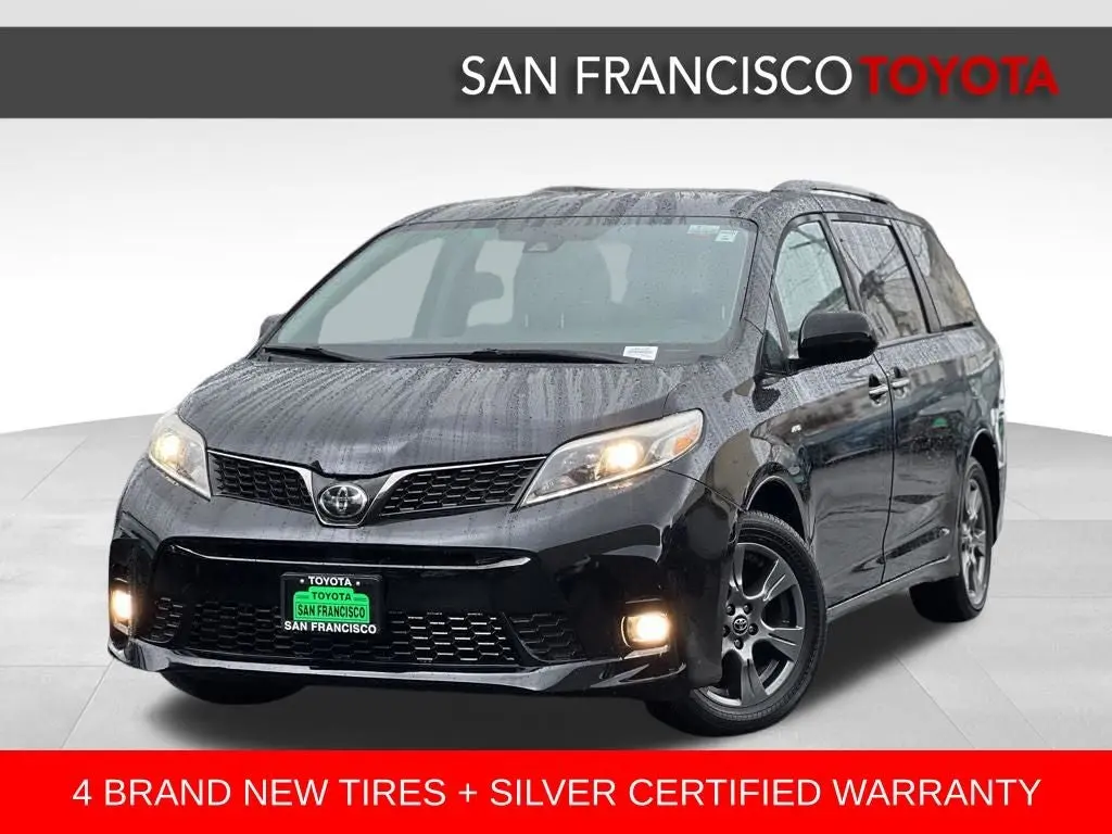 Silver Certified 2019 Toyota Sienna SE 7 Passenger