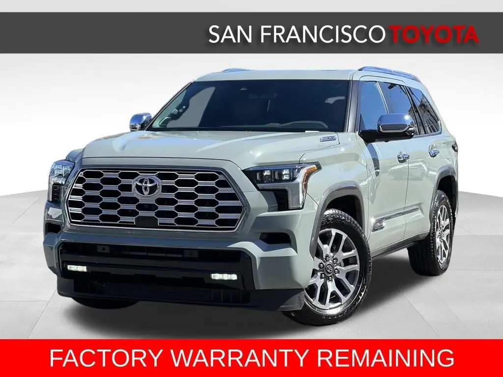 Gold Certified 2026 Toyota Sequoia 1794 Edition