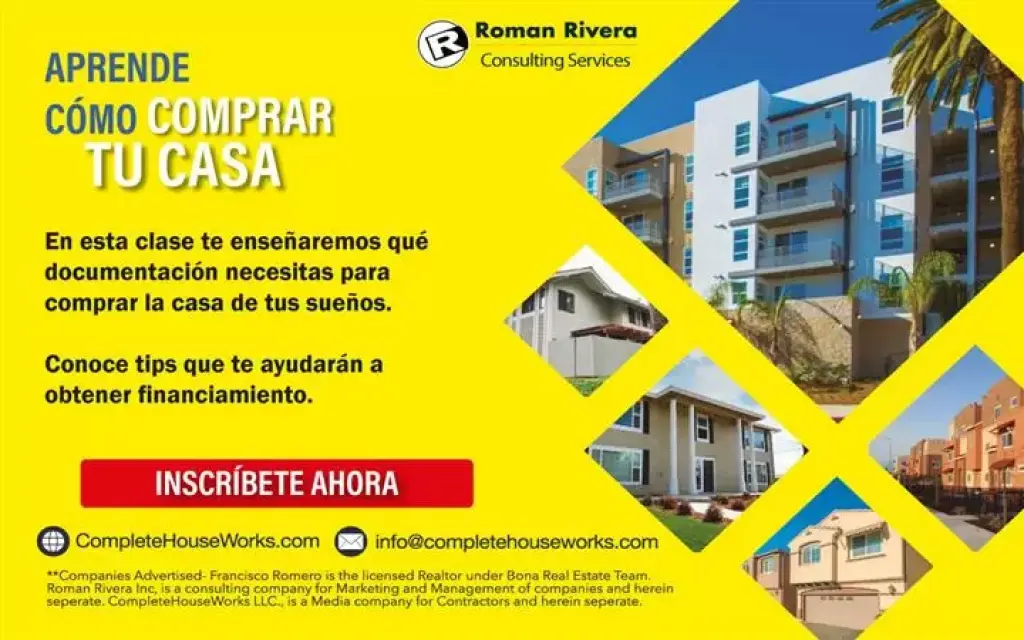 ¡COMPRA YA TU CASA!