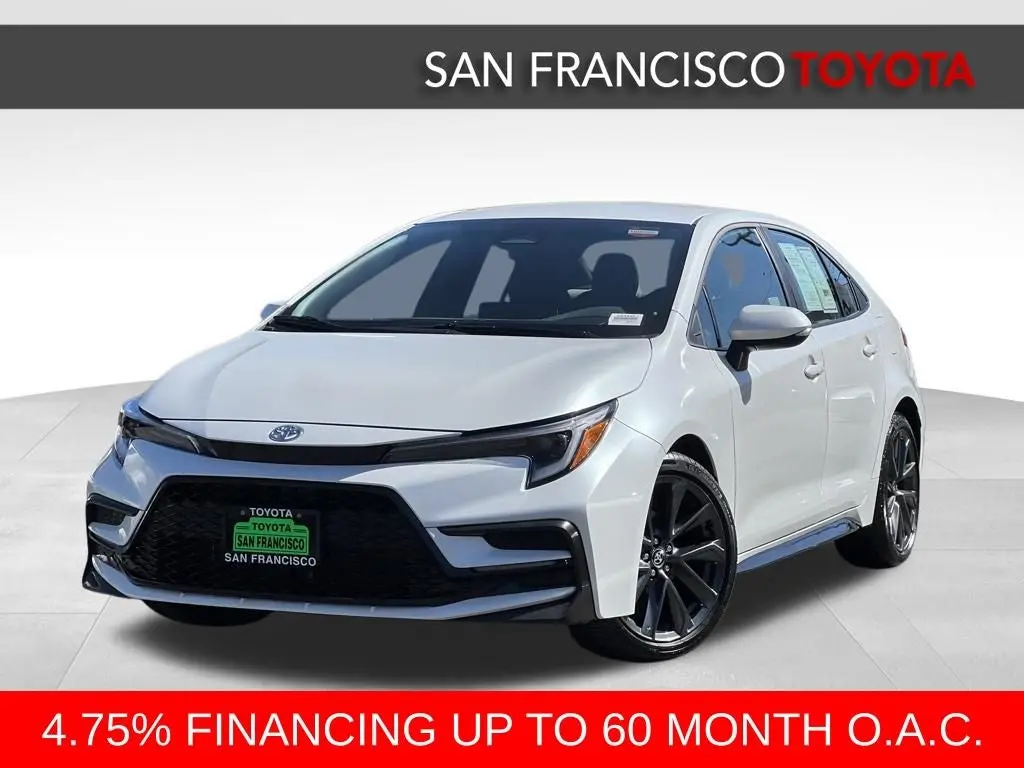 Gold Certified 2025 Toyota Corolla SE