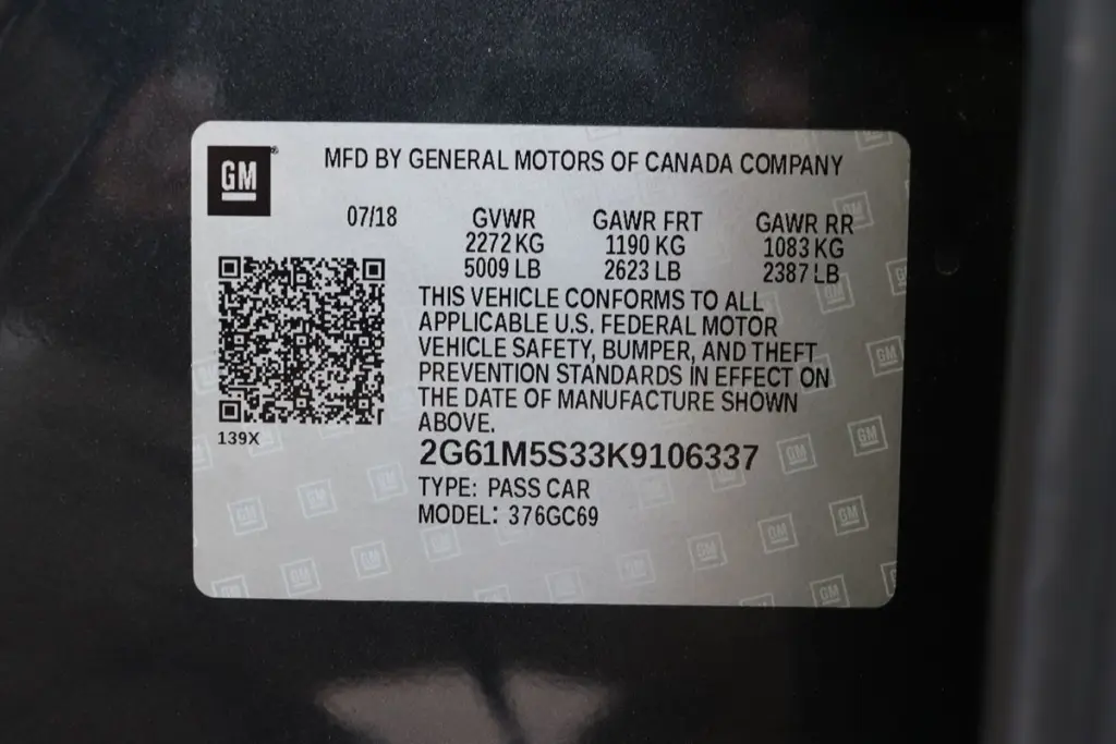 2019 Cadillac XTS Luxury