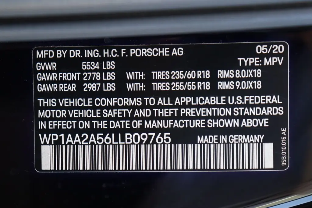 2020 Porsche Macan