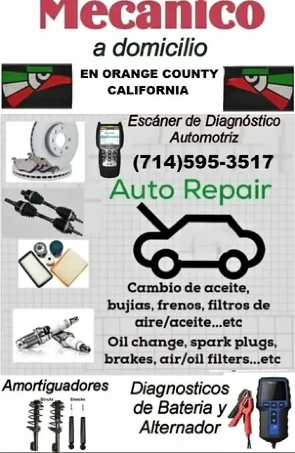 Servicio Mecanica @Domicilio !
