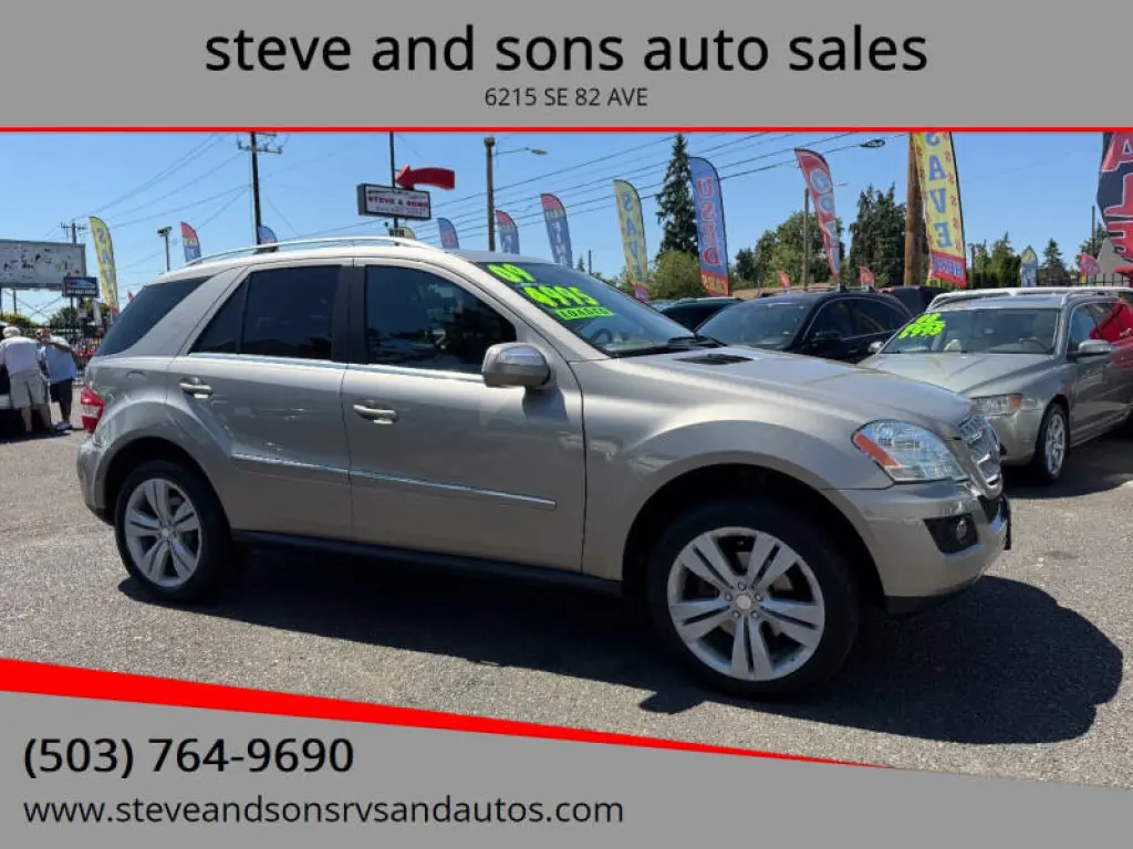 2009 Mercedes-Benz M-Class ML 350 4MATIC