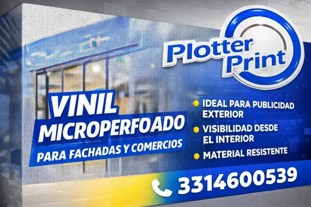 MICROPERFORADO PUBLICITARIO