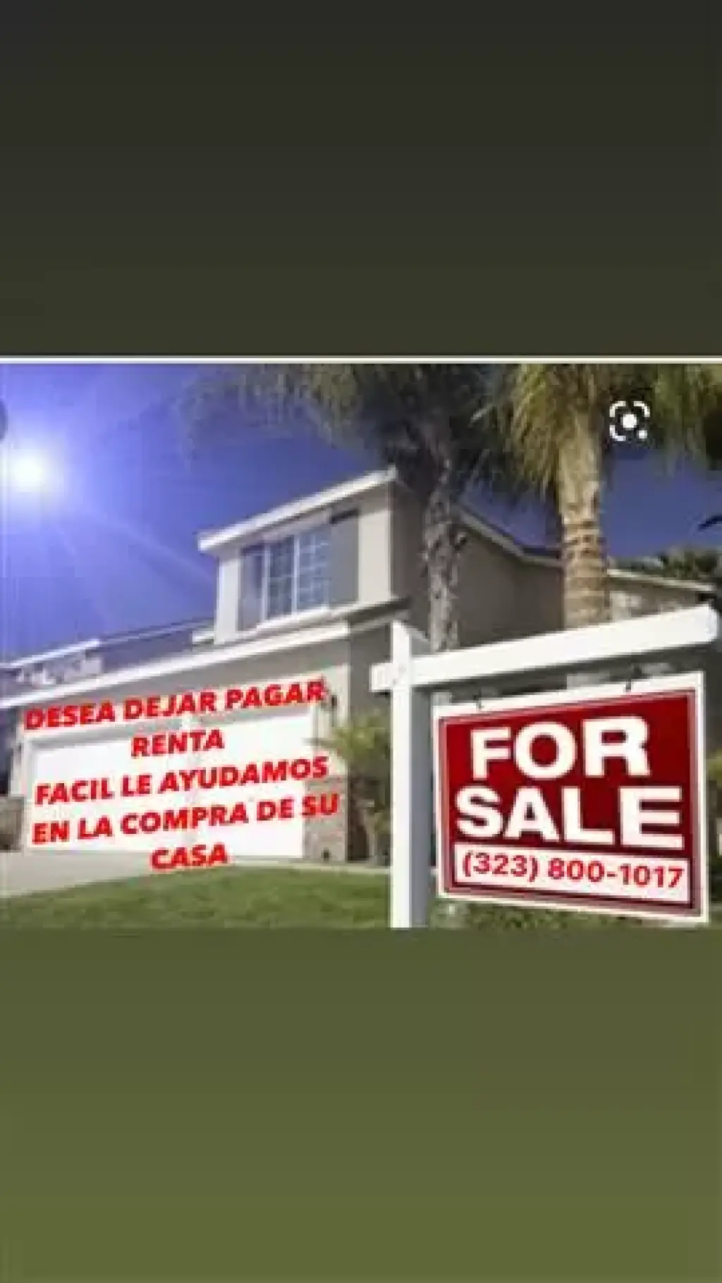 QUIERE COMPRAR SU CASA
