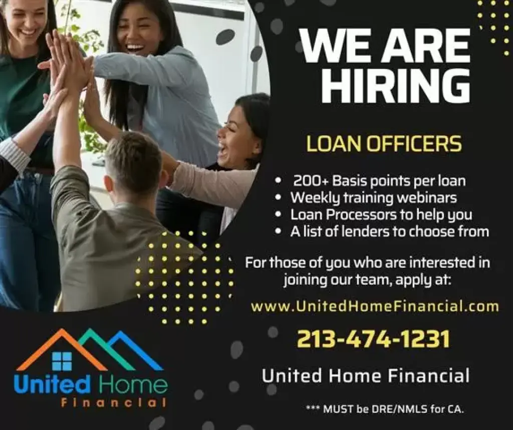 MORTGAGE LOAN OFFICES WANTED