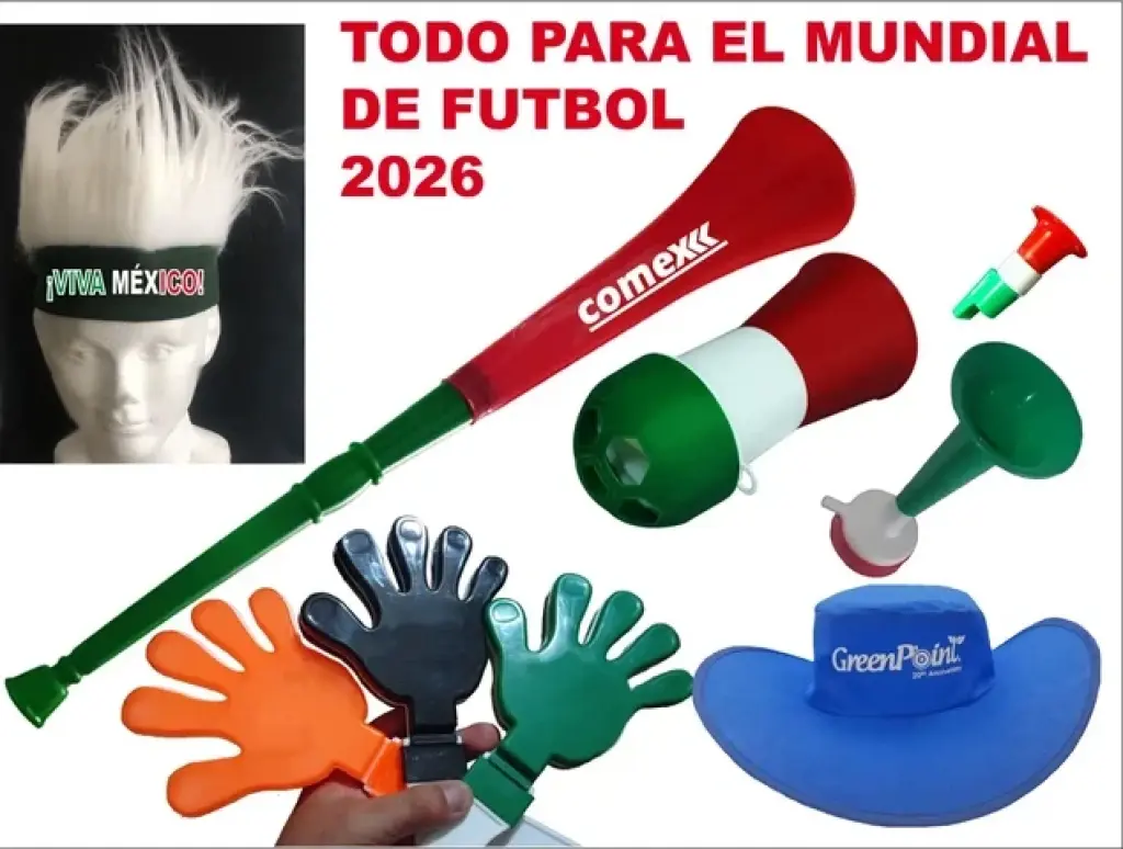 VUVUZELAS PARA EL MUNDIAL 2026
