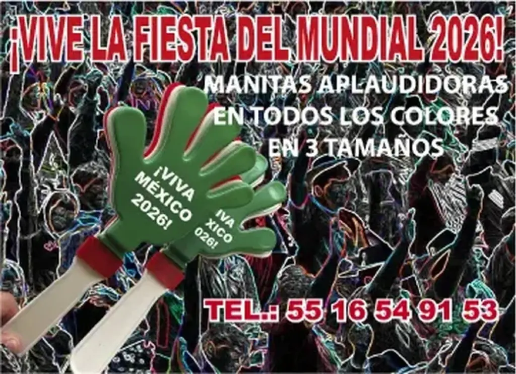 APLAUDIDORES DE MANITAS DE PLA