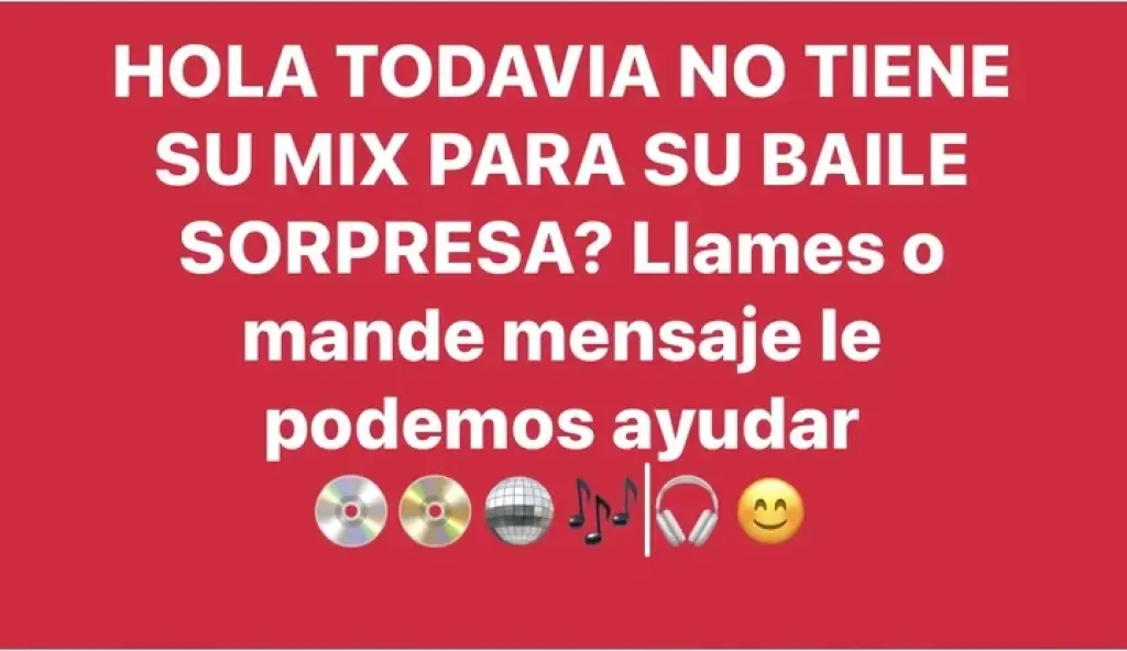 MIX PARA SU QUINCEAÑERA O BODA