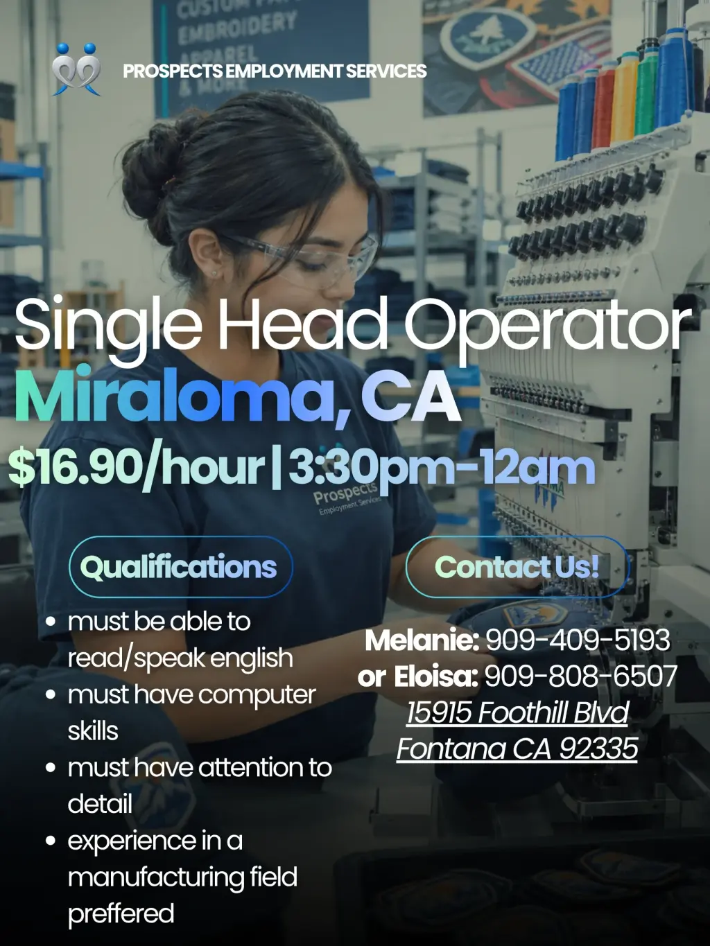 Single Head Operator en Miraloma