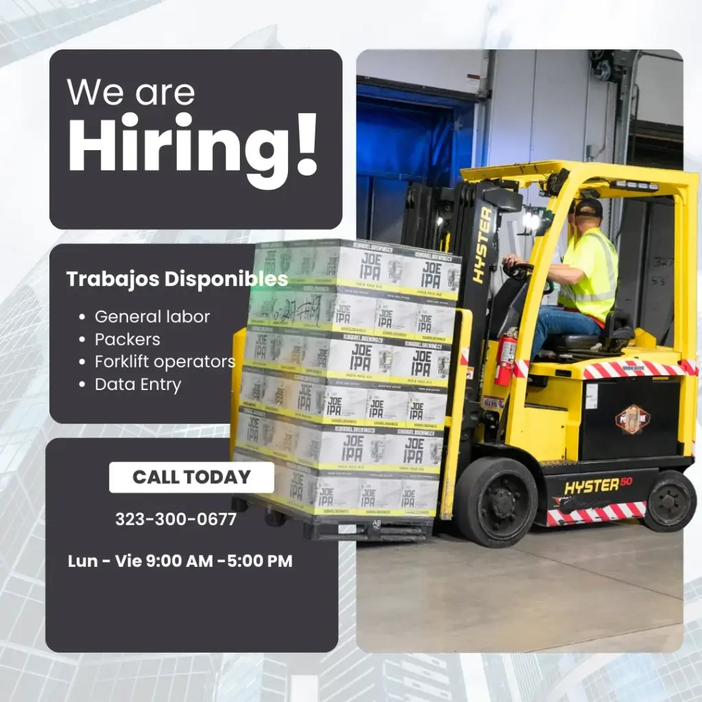 Now Hiring/ Contratando