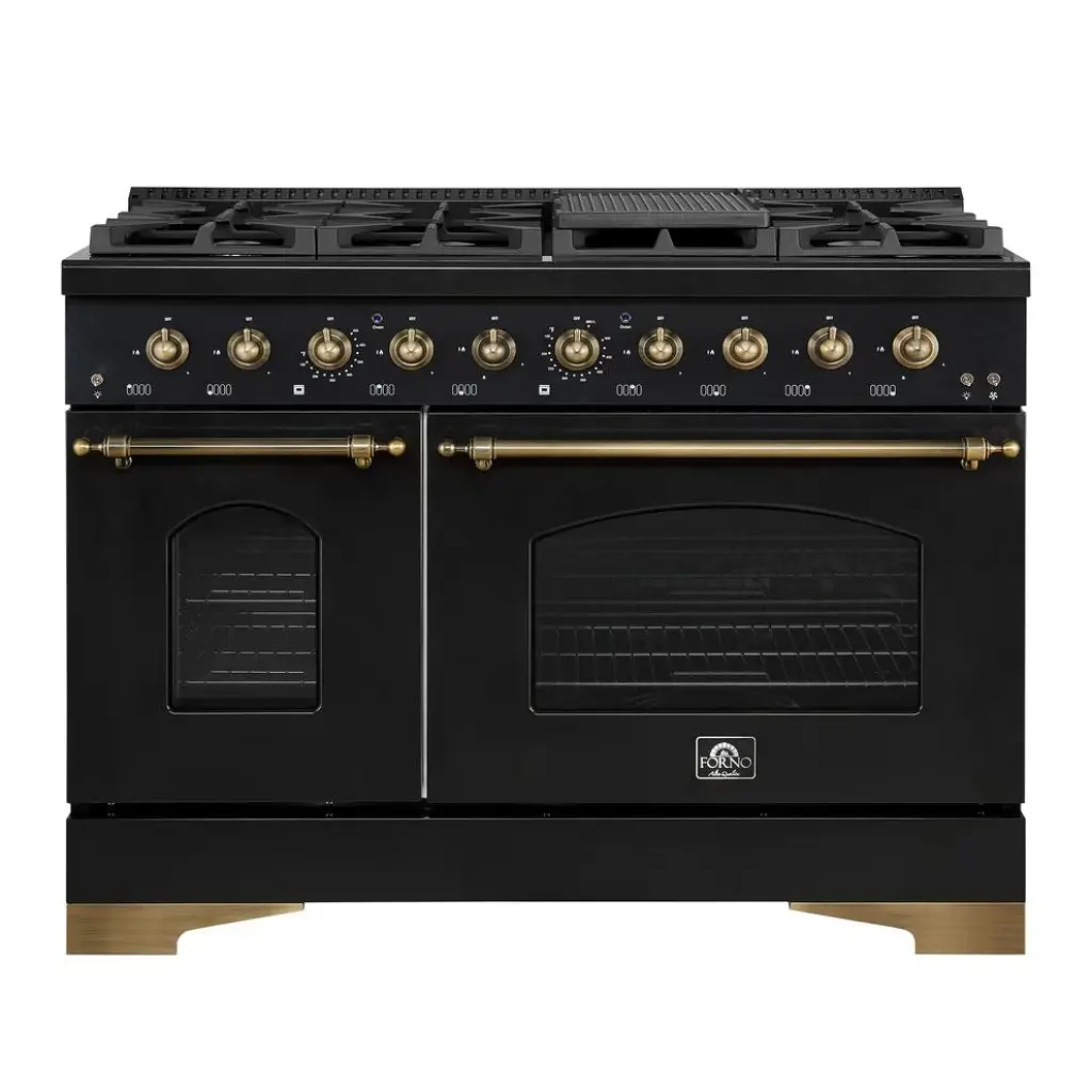 Cocina Profesional de Combustible Dual con 6 Quemadores