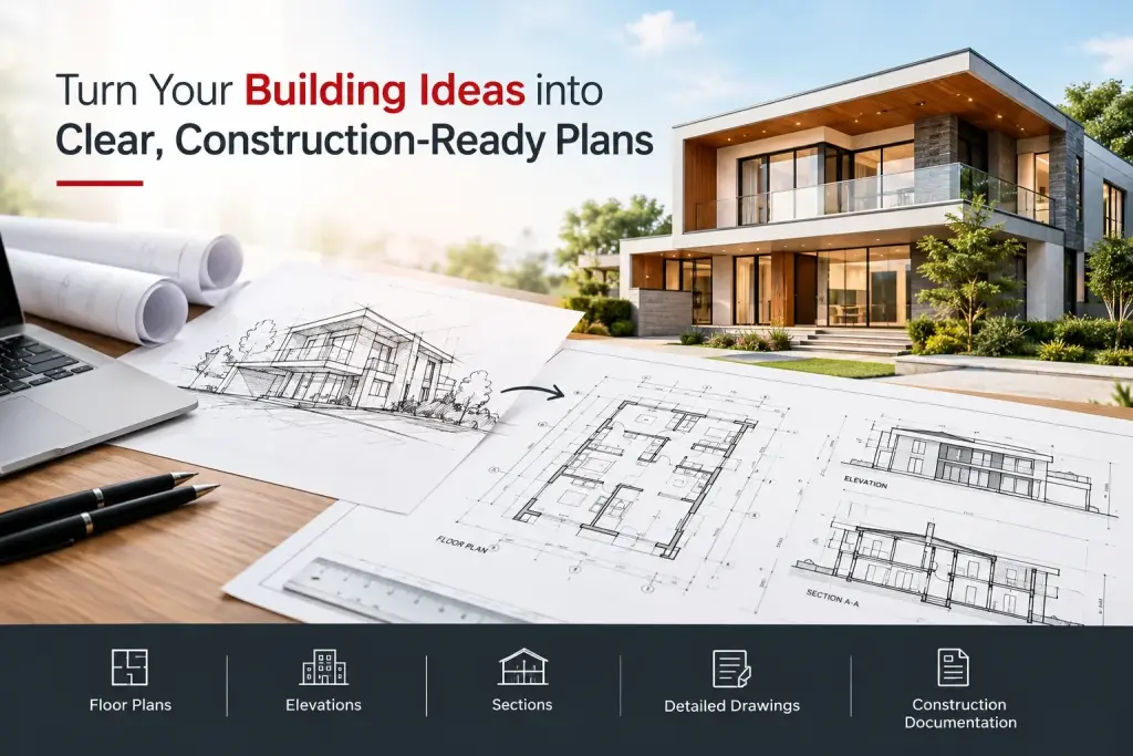 Turn Your Building Ideas into Clear, Construction-Ready Plans