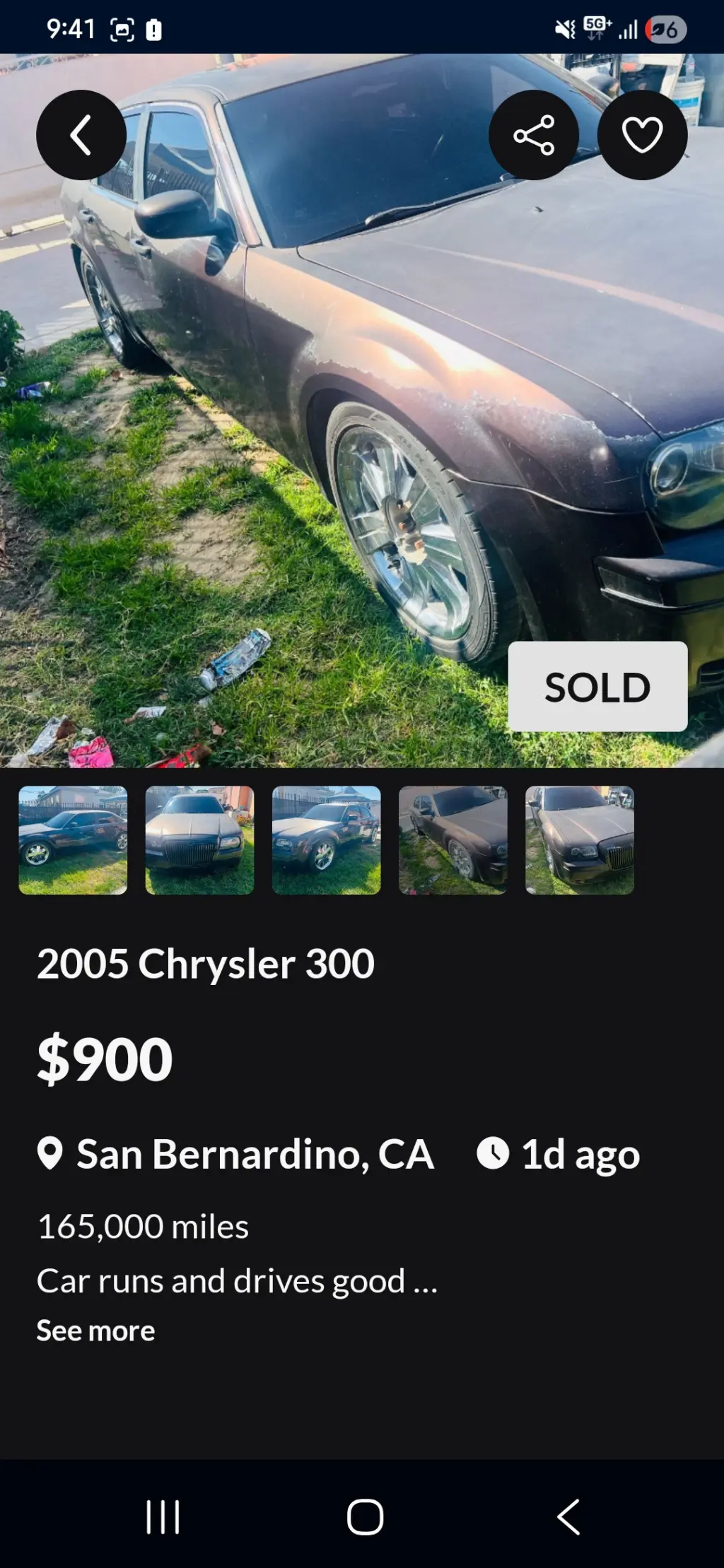 Good car my loss you're gain