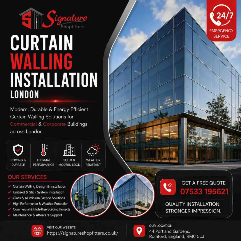 curtain walling installation London