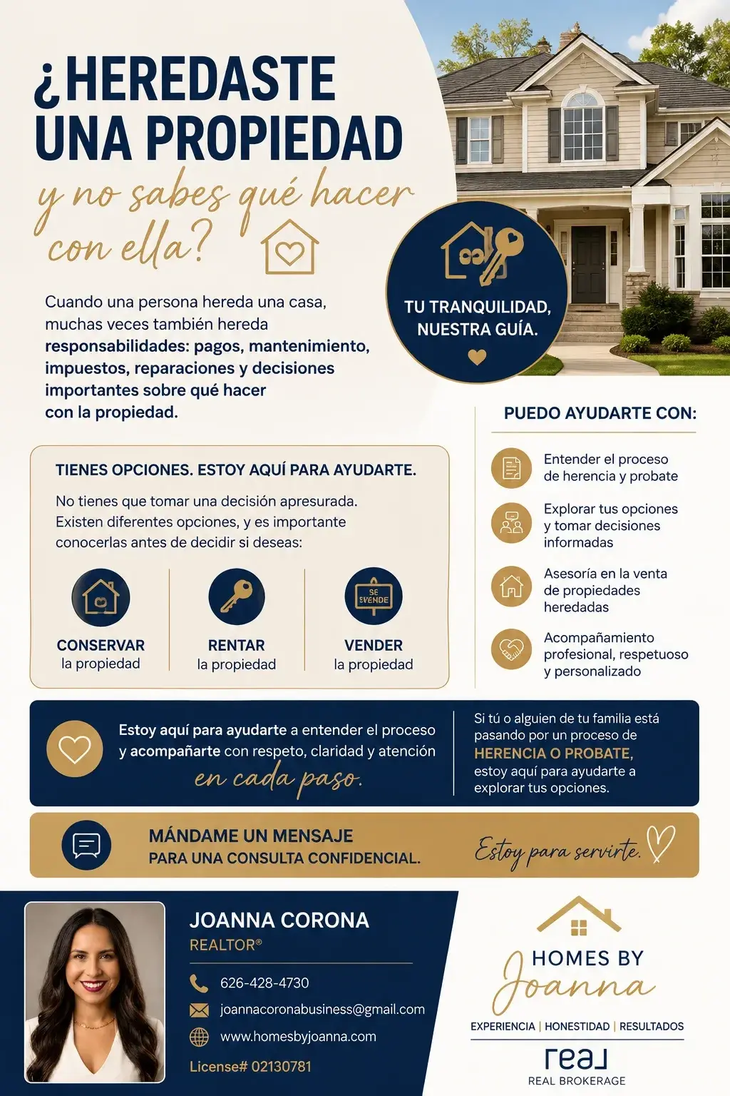 Asistencia para Propiedades Heredadas - Asesoría Experta Disponible