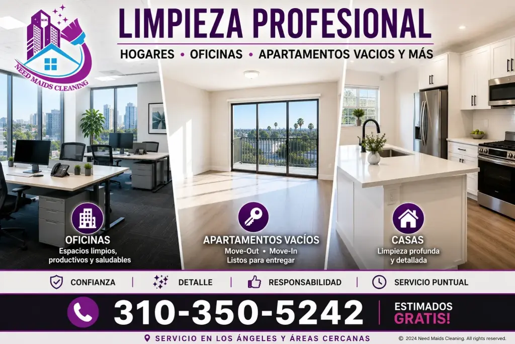 ✨ SERVICIO DE LIMPIEZA PARA TU HOGAR o OFICINA ✨