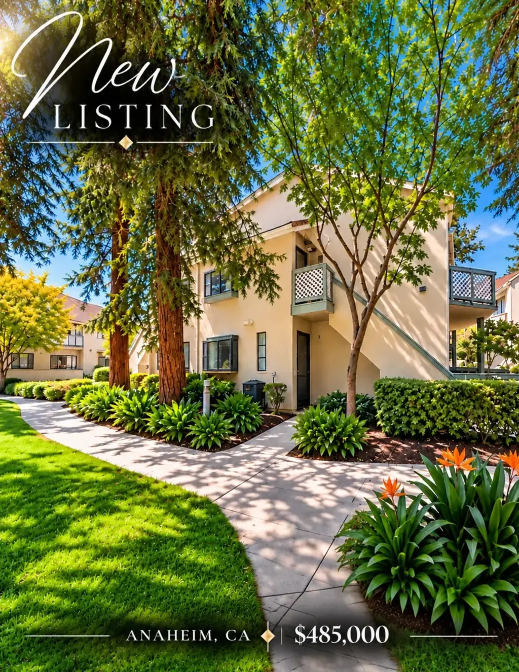 ANAHEIM CONDO - JUST LISTED