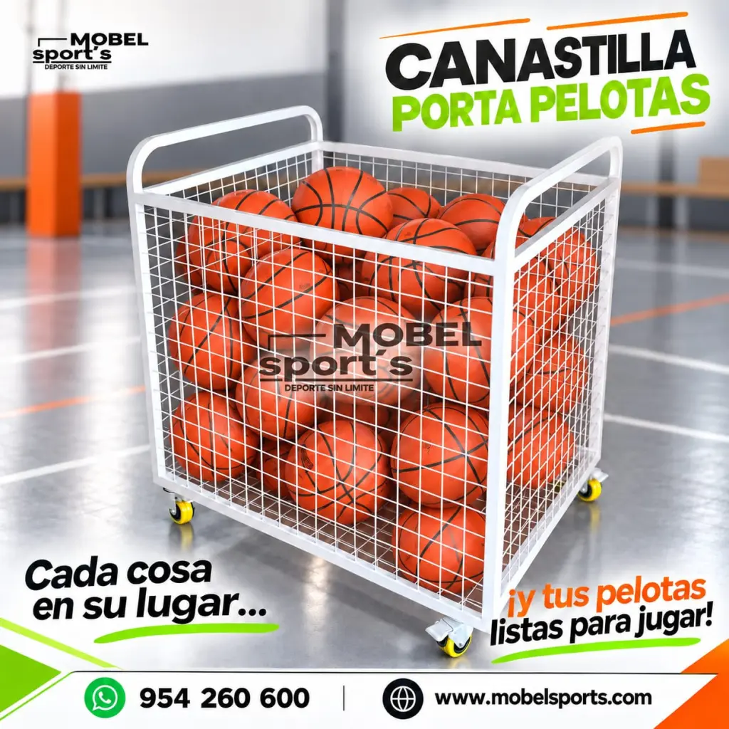 Organizador móvil de balones