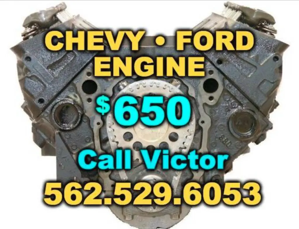 Motor Ford y Chevy