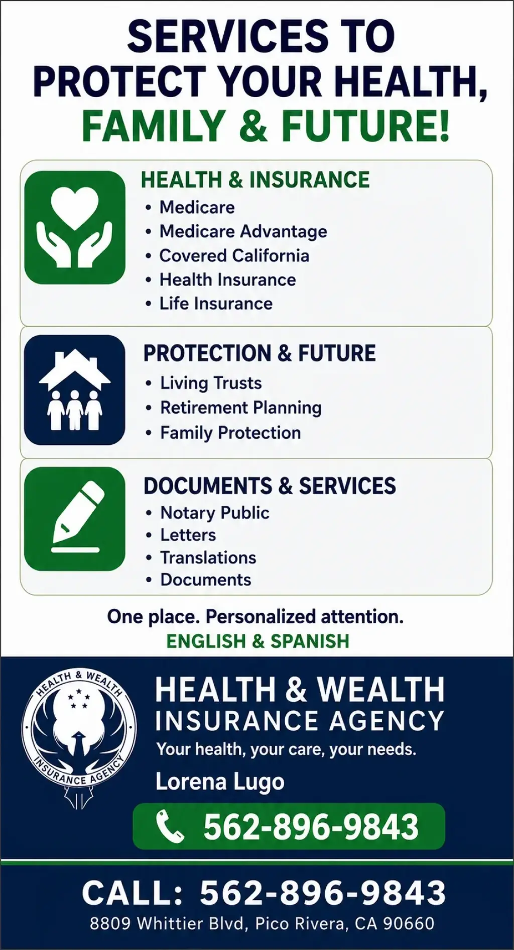 Solutions for Your Health, Family & Future