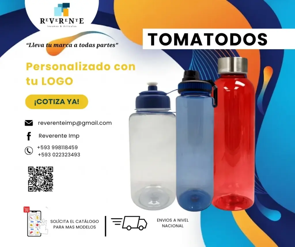 ¡Tomatodos al por Mayor! Personalizados con tu logo desde hoy