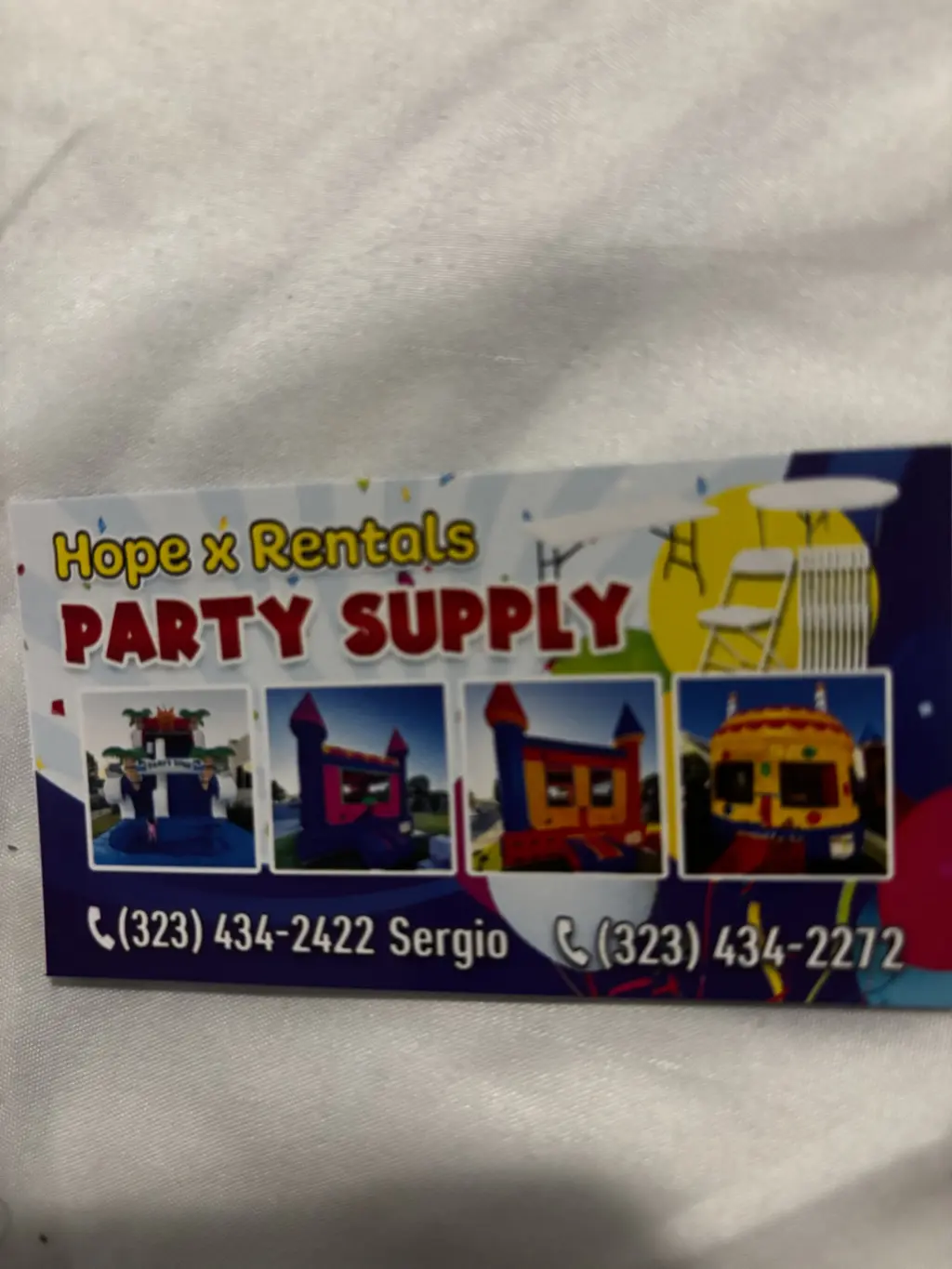 Renta de jumpers, mesas, sillas,carpas ,manteles todo listo aora sus fiestas