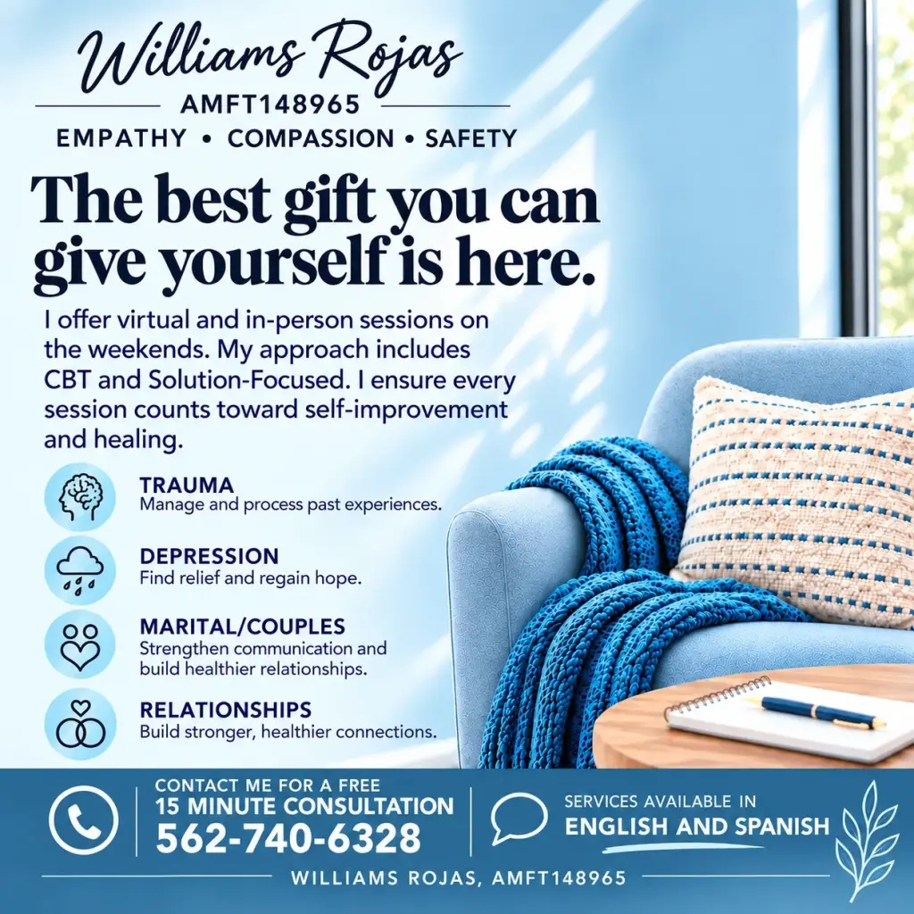 Counseling Services Offered in Spanish and English