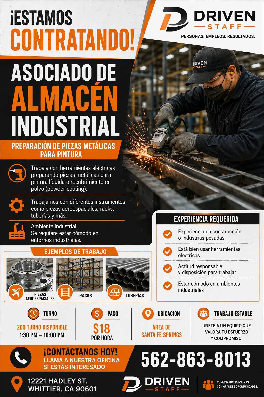 Trabajo industrial: Peparacion de metales