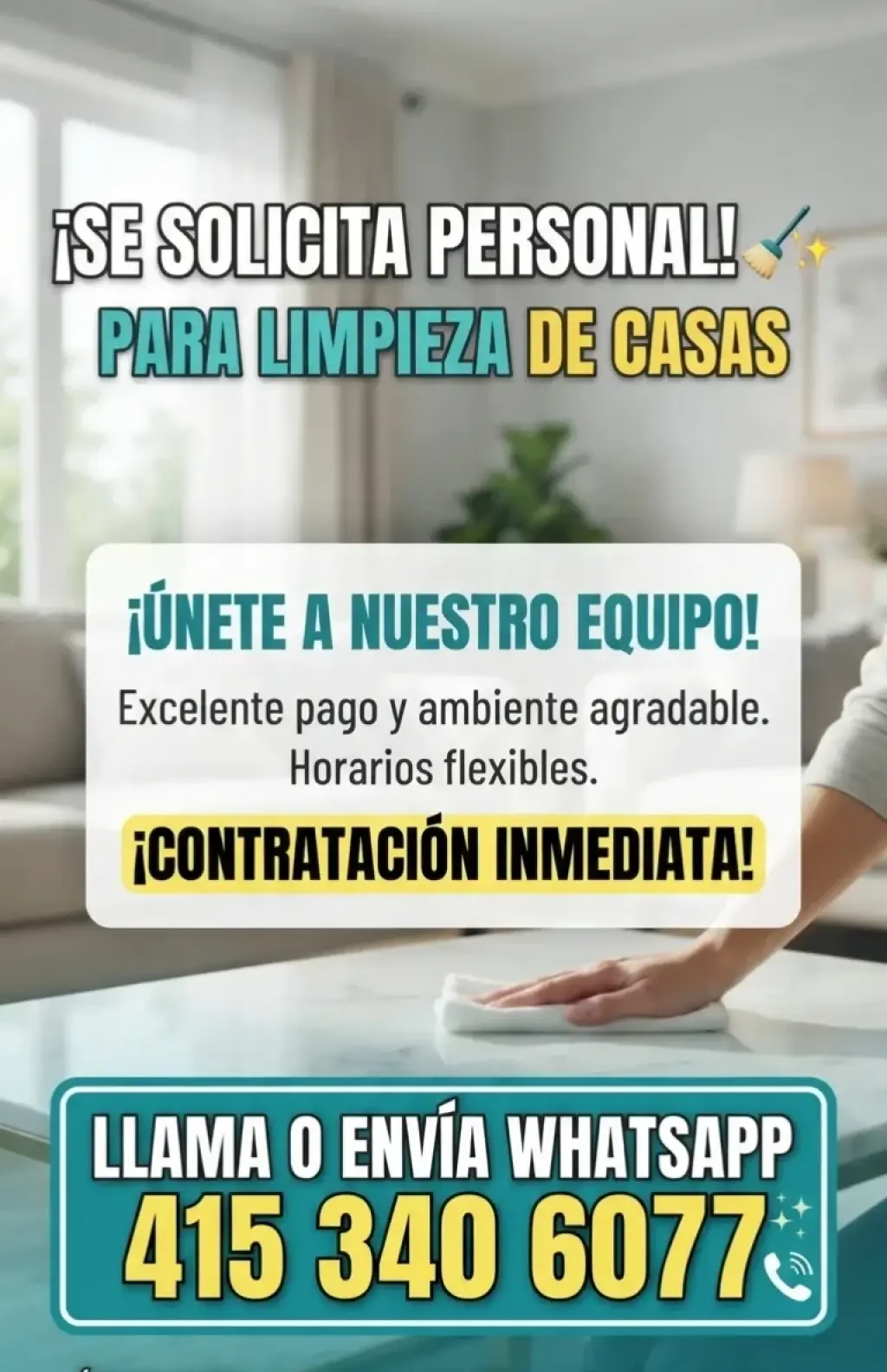 CONTRATACIONES AL 415 340 6077