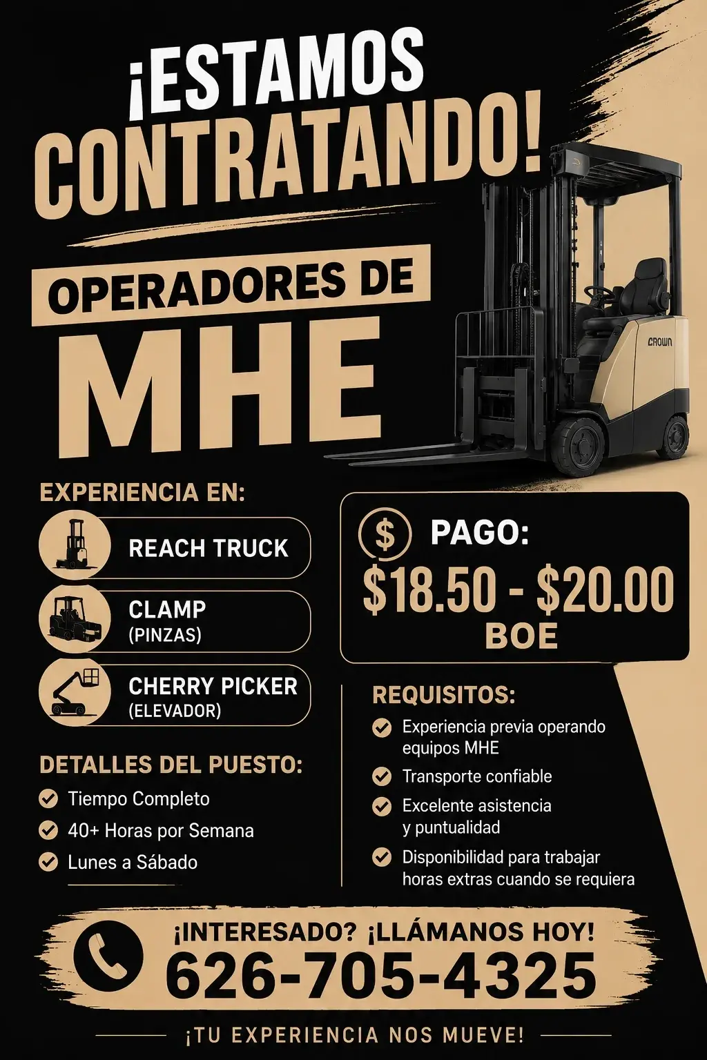 Contratando En Bodegas ( Rincon GA )