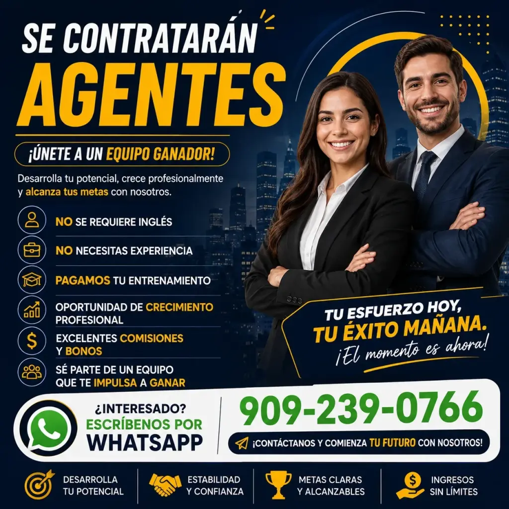 ¡DA EL PASO HACIA UNA NUEVA OPORTUNIDAD!