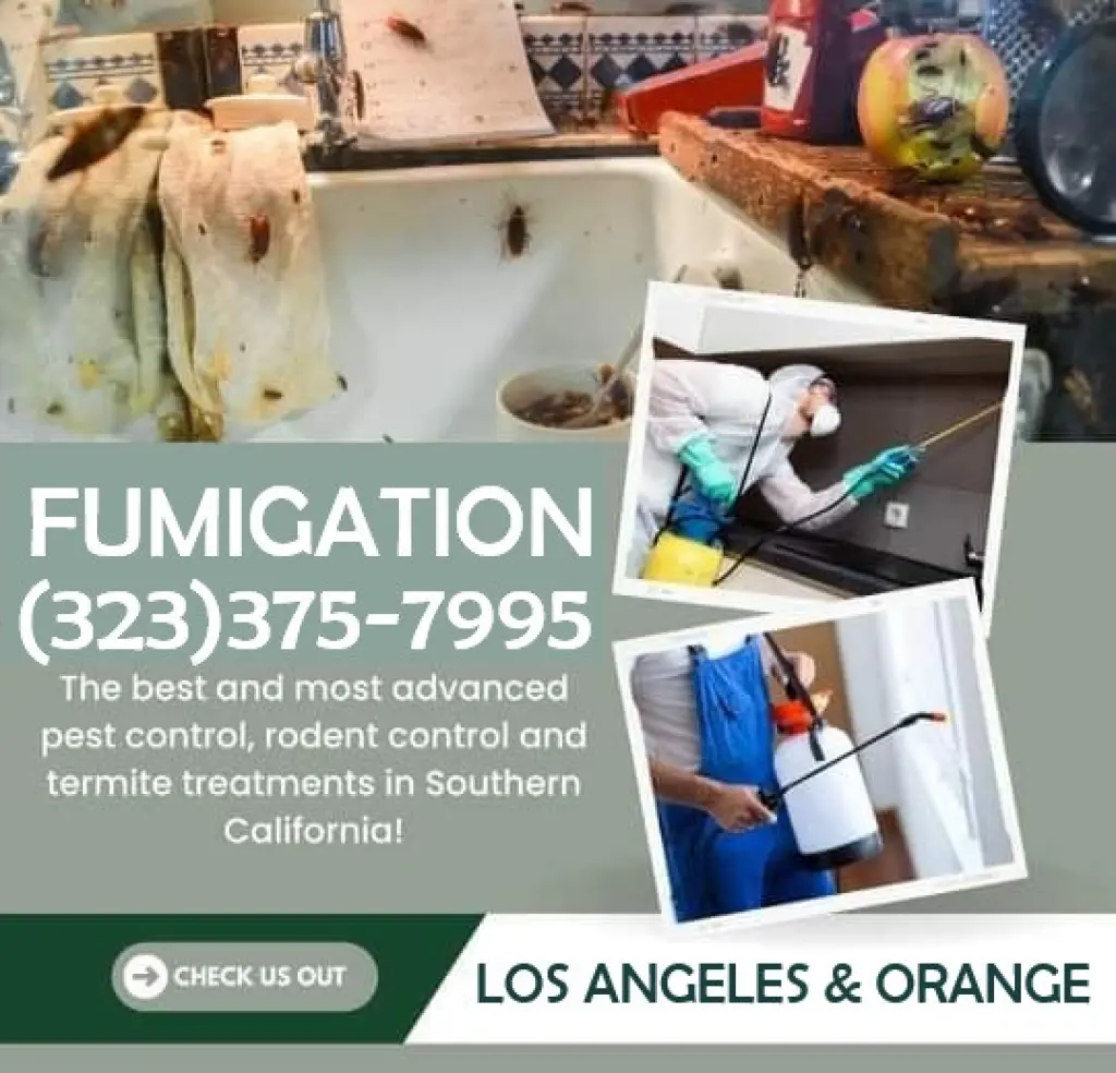 FUMIGACIONES LOS ANGELES & ORANGE COUNTY.-