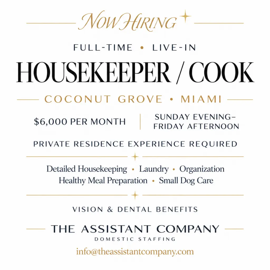 Live-In Housekeeper