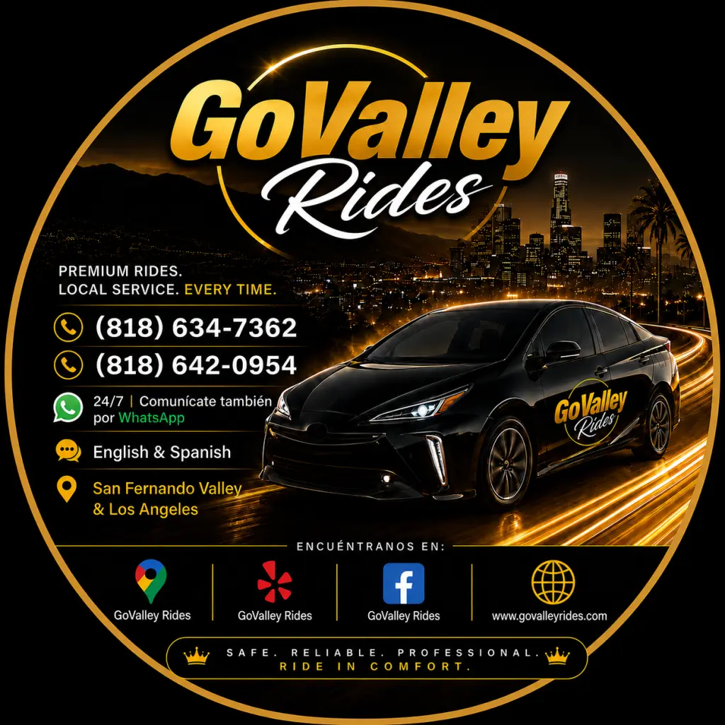 Taxi 24/7 en San Fernando Valley | Viajes a LAX