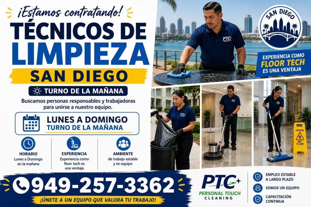 Day Porter en San Diego