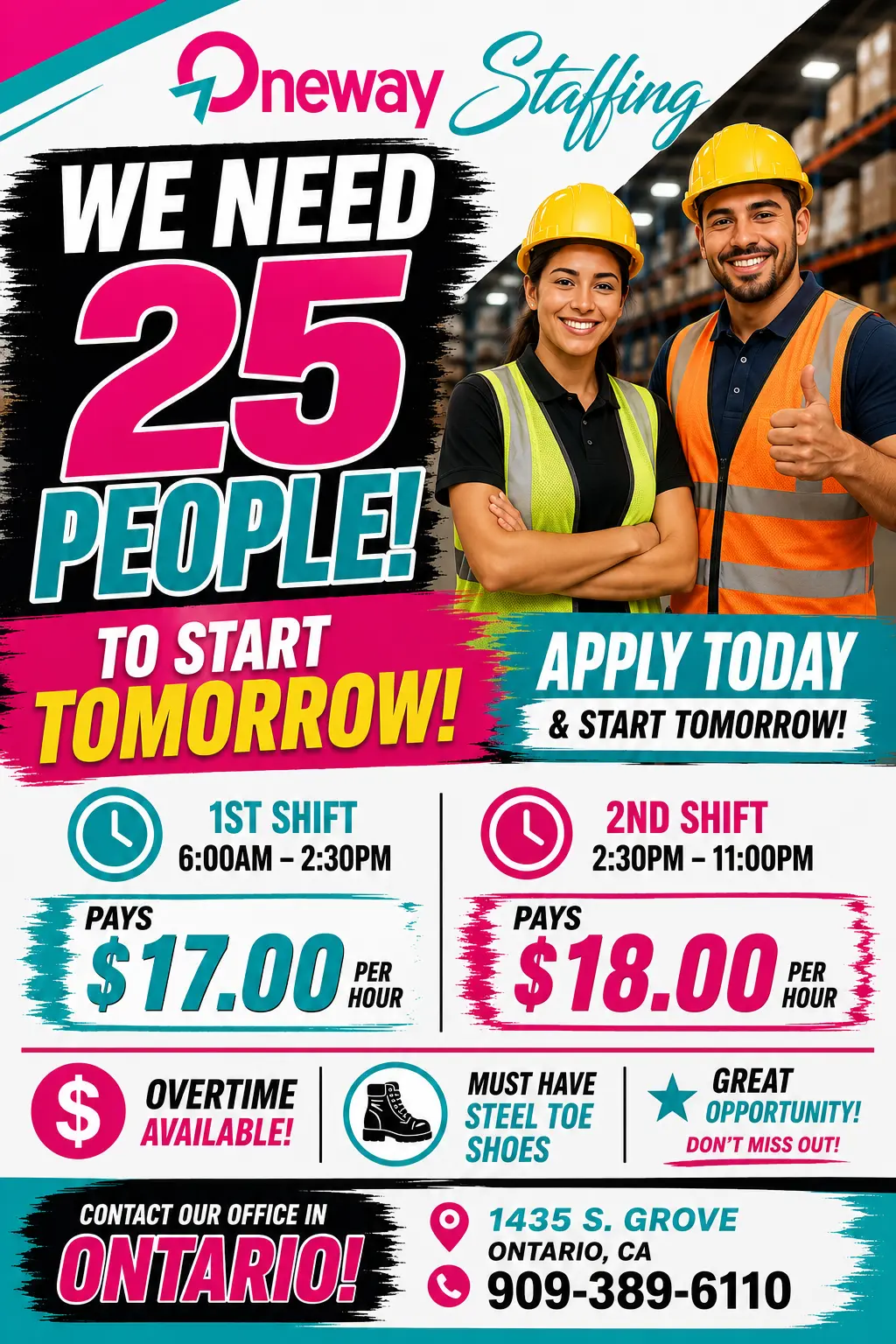 Oportunidades de Empleo Disponibles - ¡Comienza Mañana!