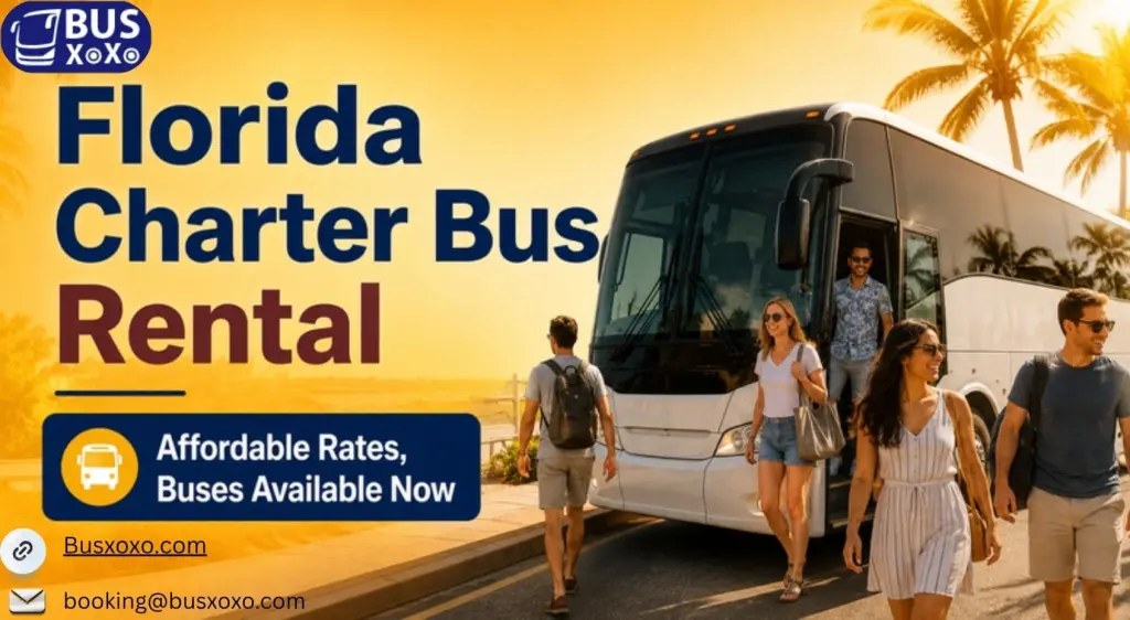 Book Florida Charter Bus Rental and Explore Florida