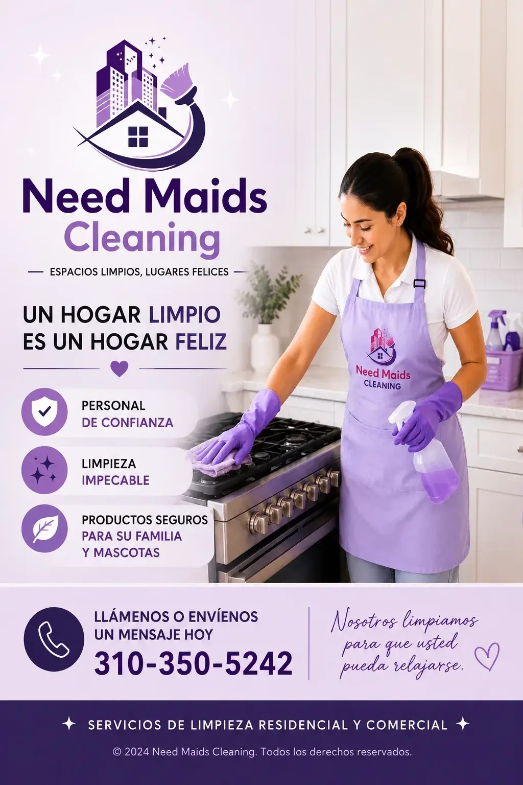 Un hogar limpio es un hogar feliz