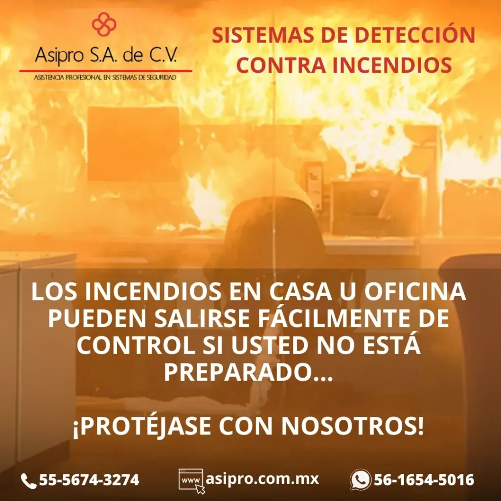 Sistemas contra incendios residenciales y para oficinas