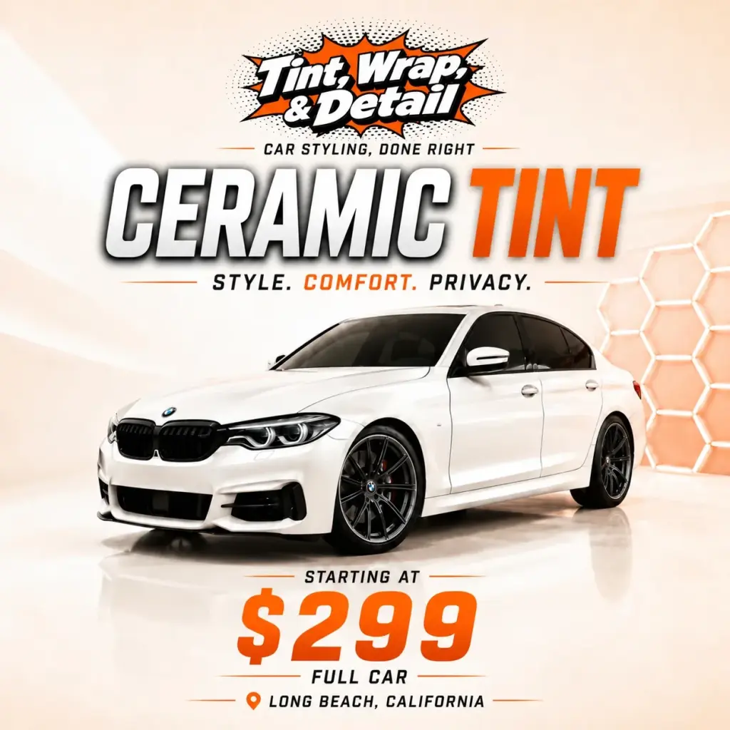 Ceramic Tinting Service for Cars