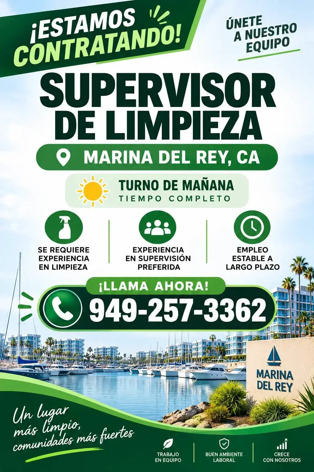 Supervisor de Limpieza