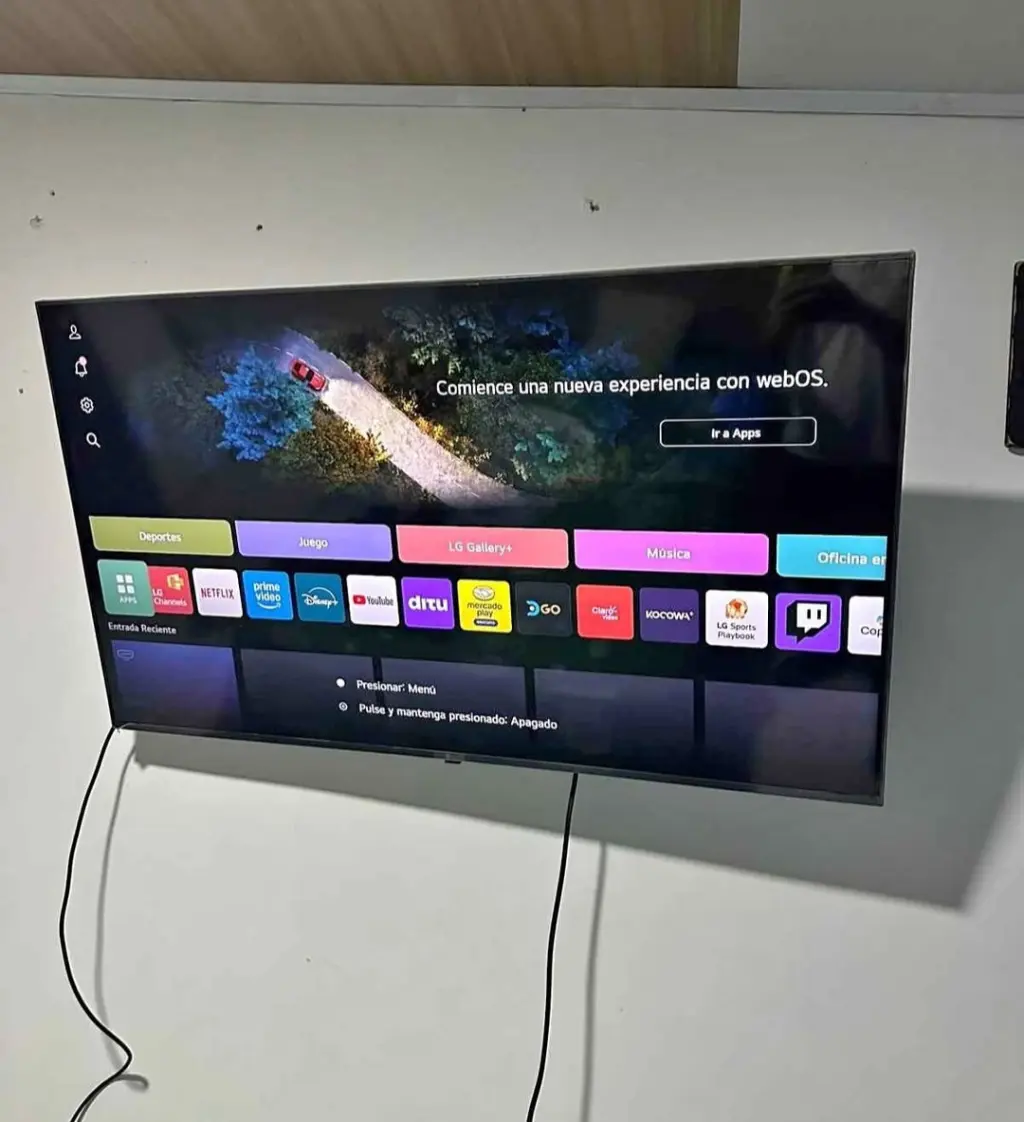 TV LG Smart de 55” – Excelente estado y 100% funcional